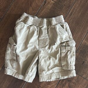 Kids Tan Cargo Shorts 3t